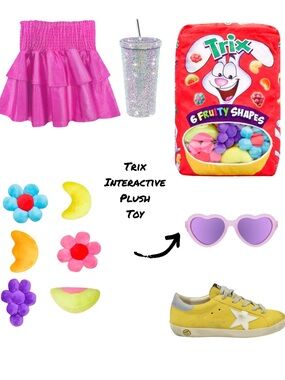 Trix Interactive Plush Toy from ISCREAM